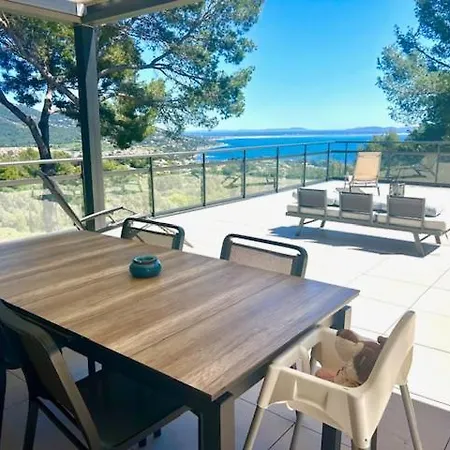 Tatil Evi Residences Des Peyrons Vue Et Les Iles D'or