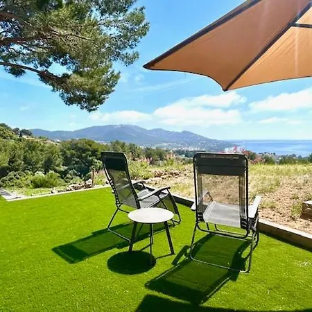 Residences Des Peyrons Vue Et Les Iles D'or Tatil Evi